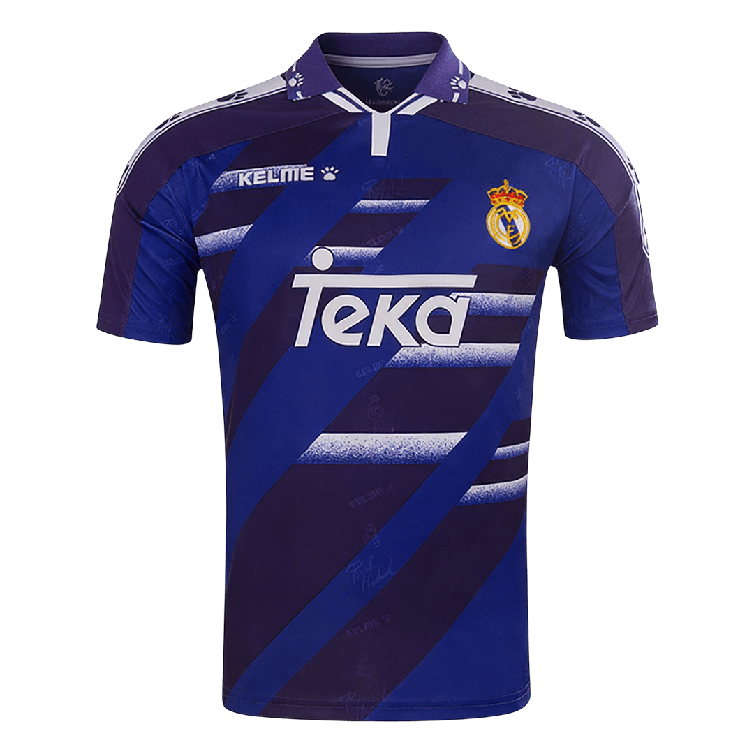 Retro 1994/96 Real Madrid Away Soccer Jersey