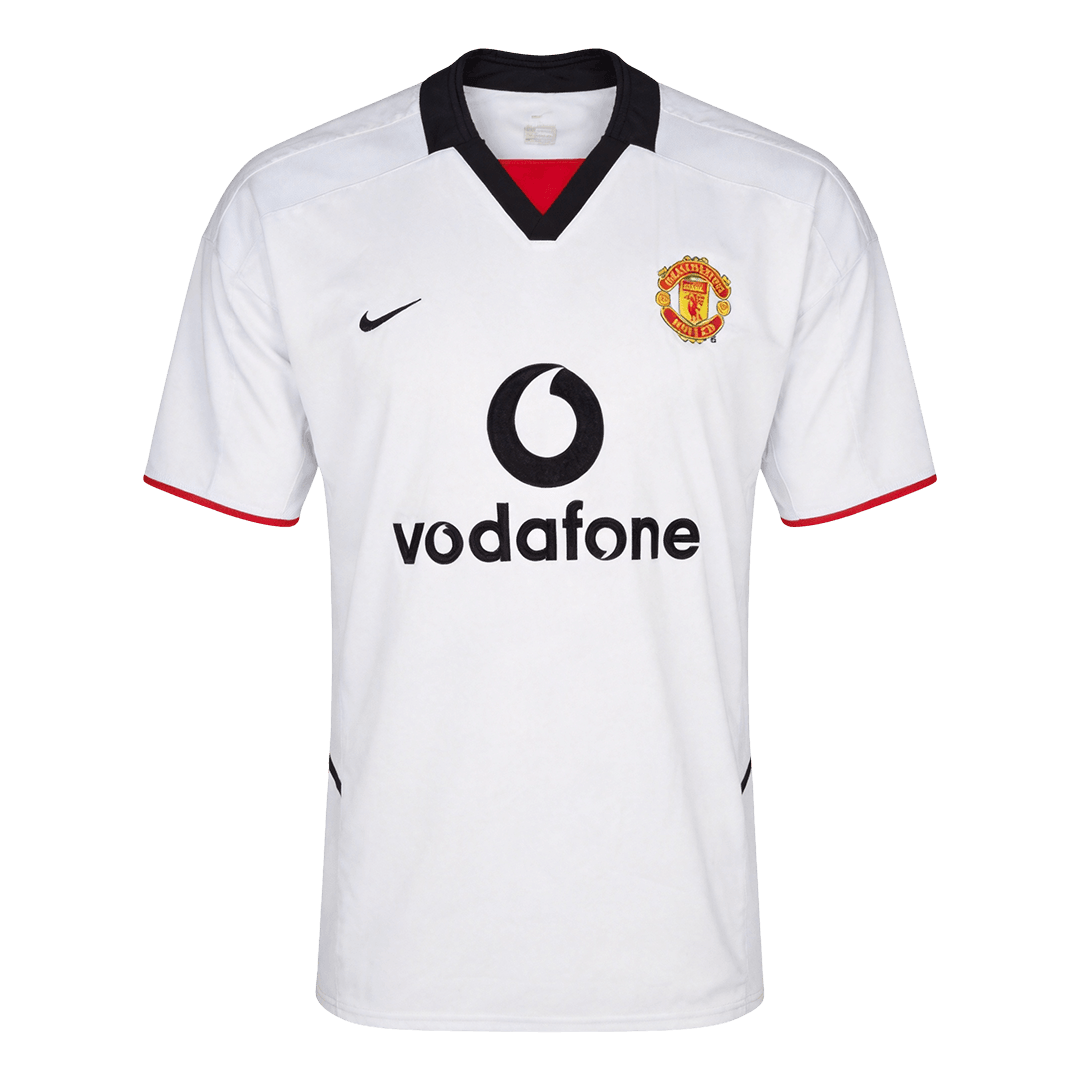 Retro 2002/03 Manchester United Away Soccer Jersey