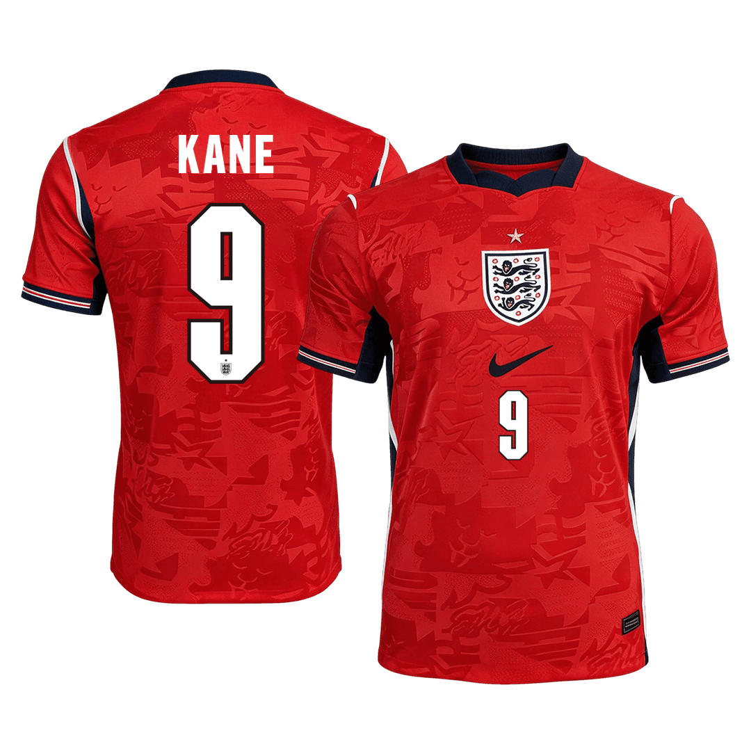 KANE #9 England Away Soccer Jersey 2026 Player Version