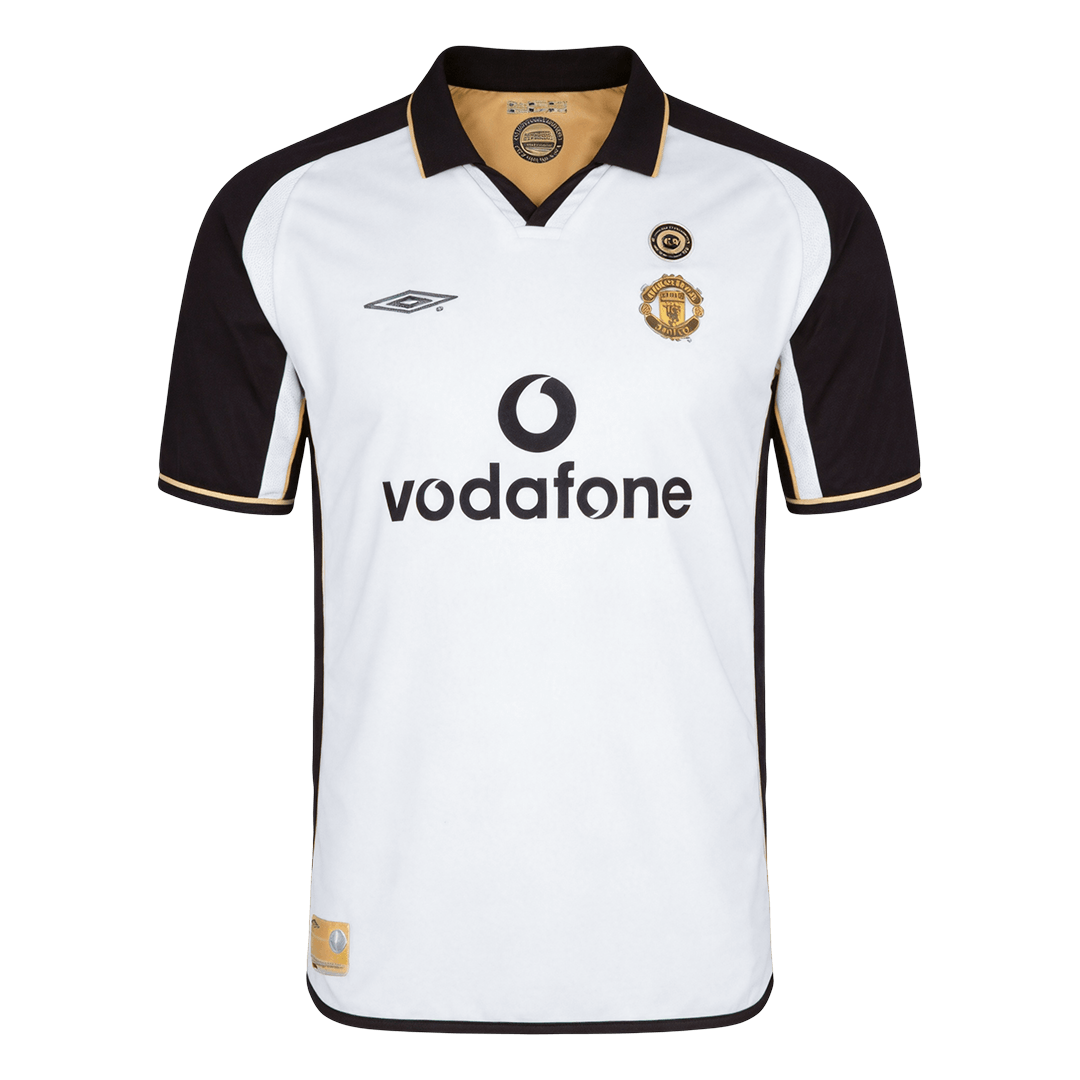 Retro 2001/02 Manchester United Away Soccer Jersey