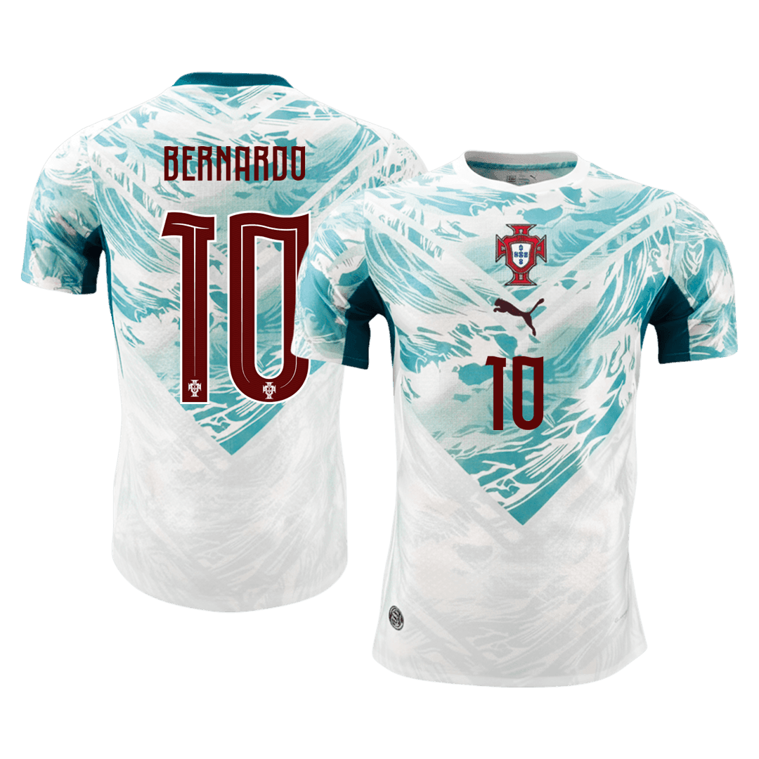 BERNARDO #10 Portugal Away Soccer Jersey 2026 Player Version