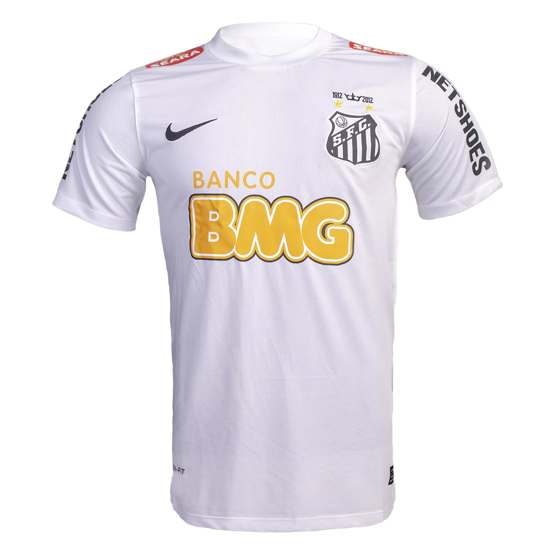 Retro 2012 Santos FC Home Soccer Jersey