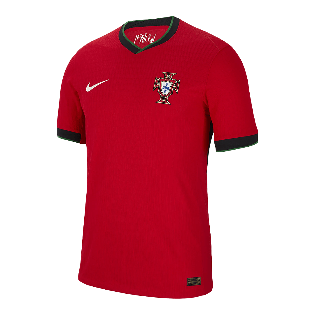 Authentic RONALDO #7 Portugal Home Soccer Jersey Euro
