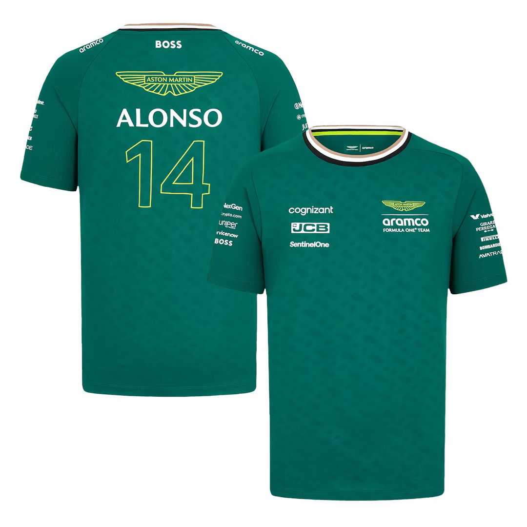 Fernando Alonso #14 Aston Martin Cognizant F1 Shirt
