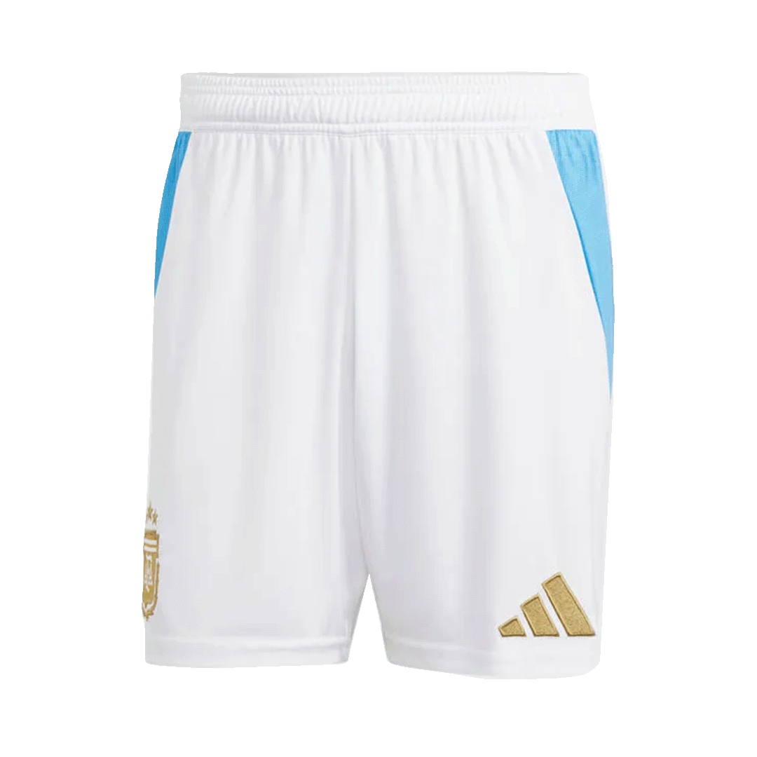 Argentina Home Soccer Shorts Copa America