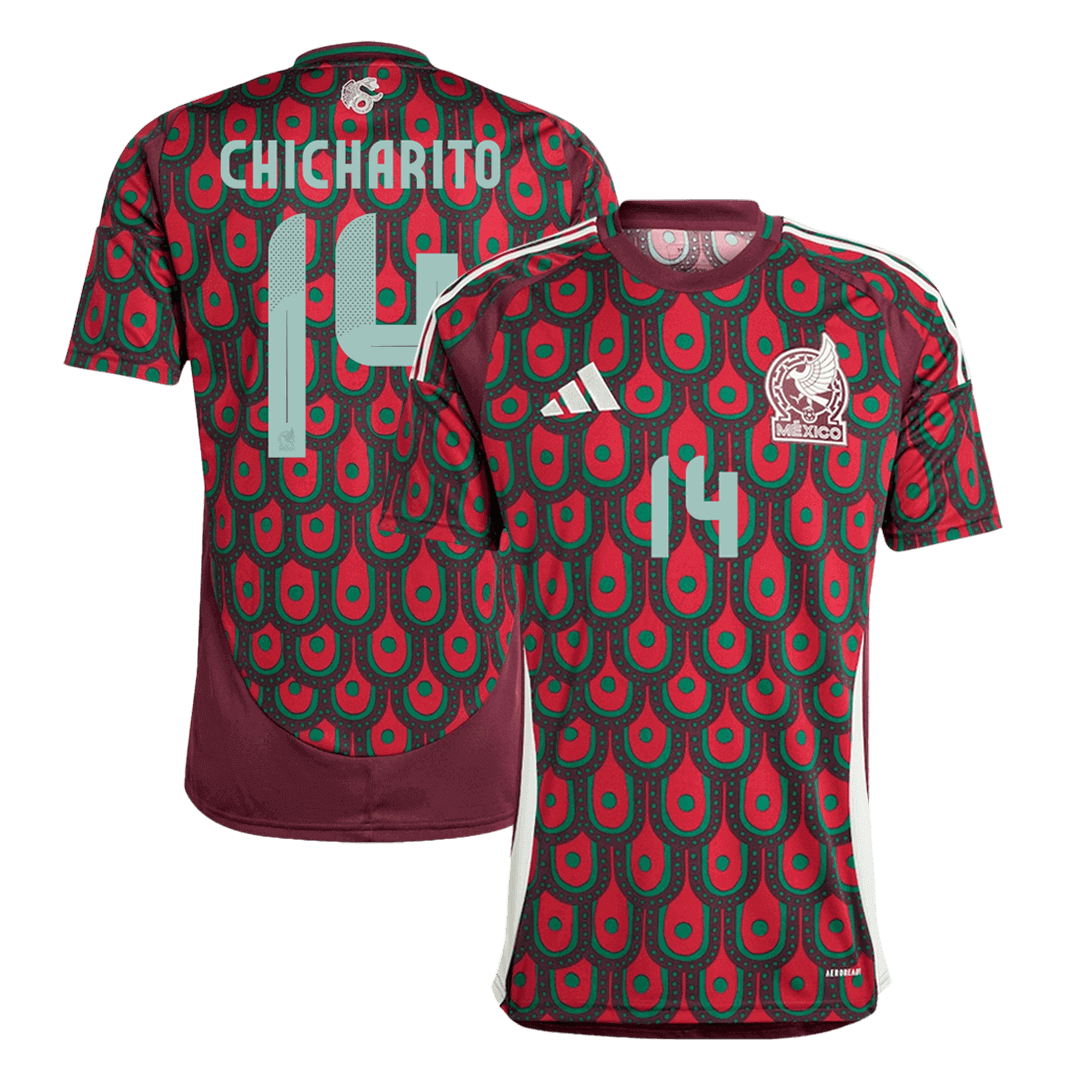 RAÚL #9 Mexico Home Soccer Jersey Copa America