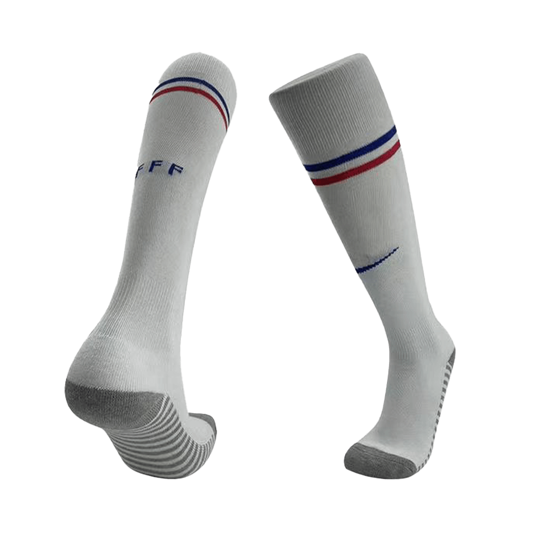 Kid's France Away Soccer Socks