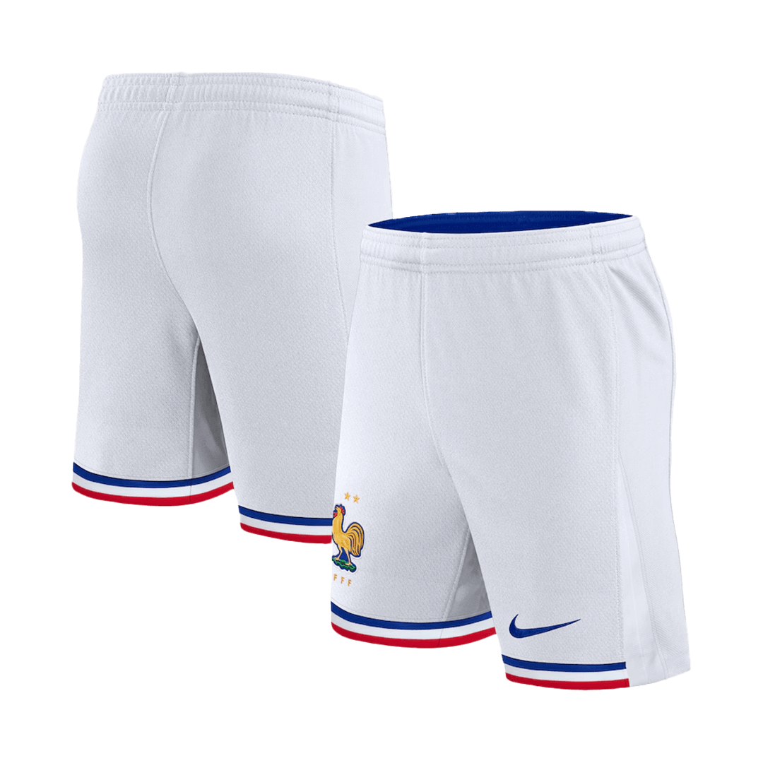 France Home Soccer Shorts Euro