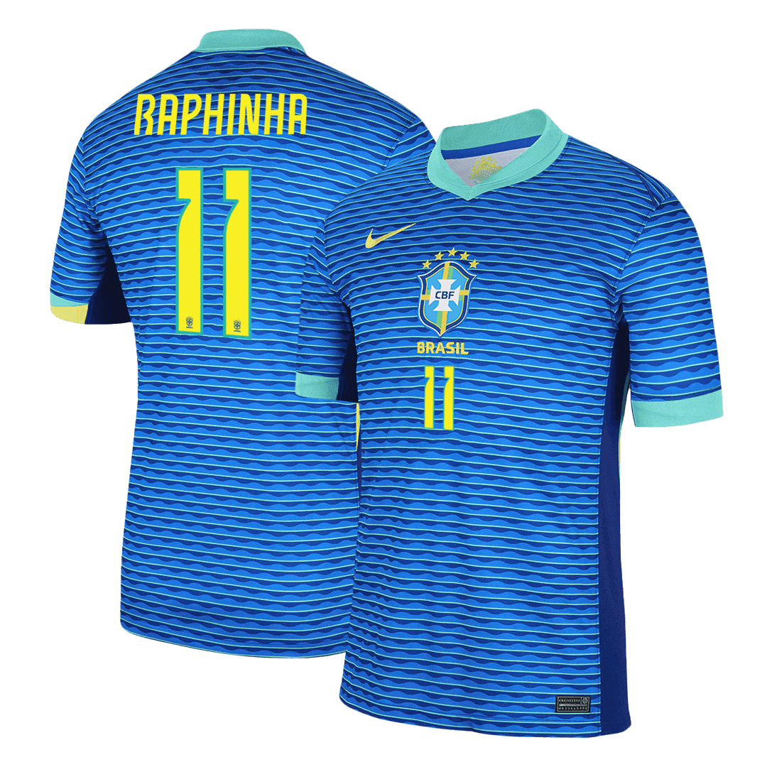 VINI JR. #7 Brazil Away Soccer Jersey Copa America