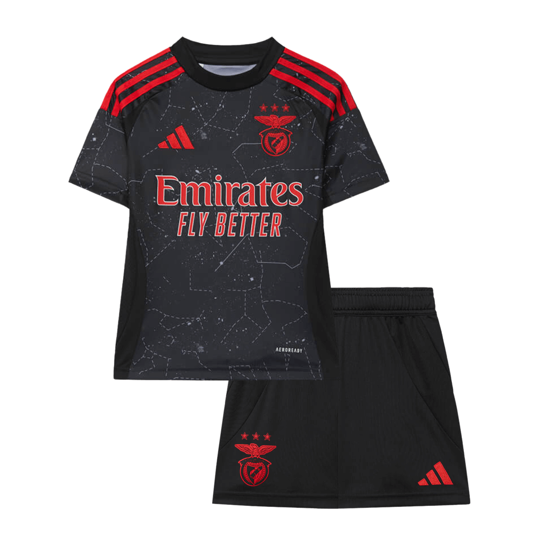 Kid's Benfica Away Soccer Jersey Kit(Jersey+Shorts)
