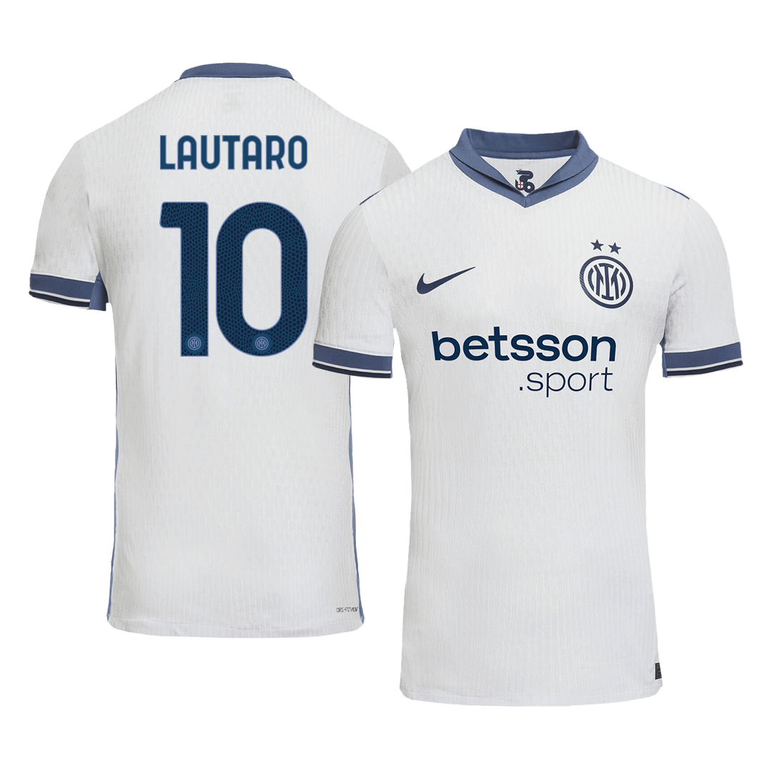 Authentic LAUTARO #10 Inter Milan Away Soccer Jersey