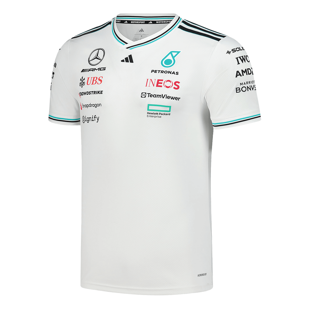 Mercedes AMG Petronas F1 Shirt 2025 White