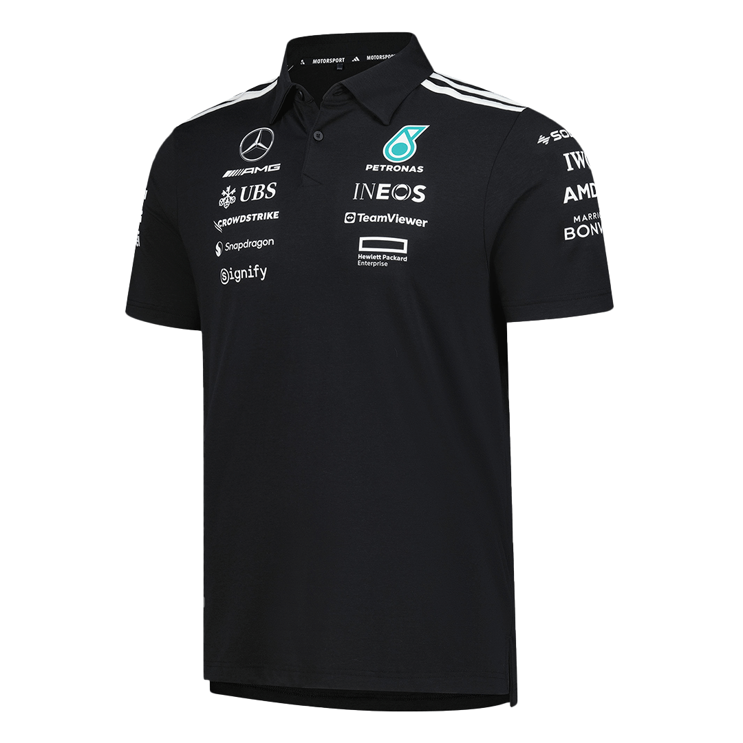 Mercedes AMG Petronas F1 Team Polo 2025 Black