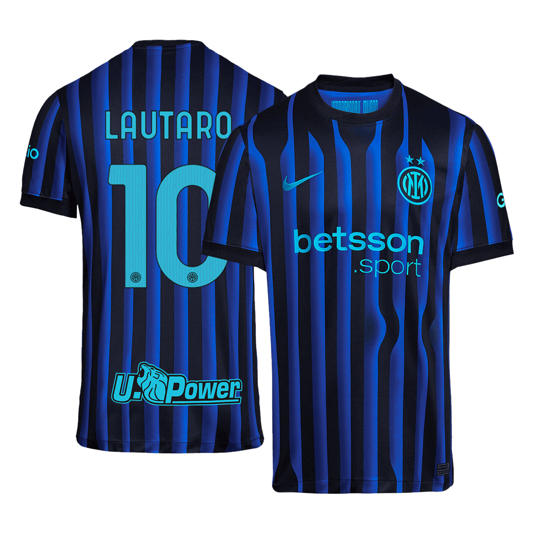 DUMFRIES #2 Inter Milan Home Soccer Jersey 2025/26