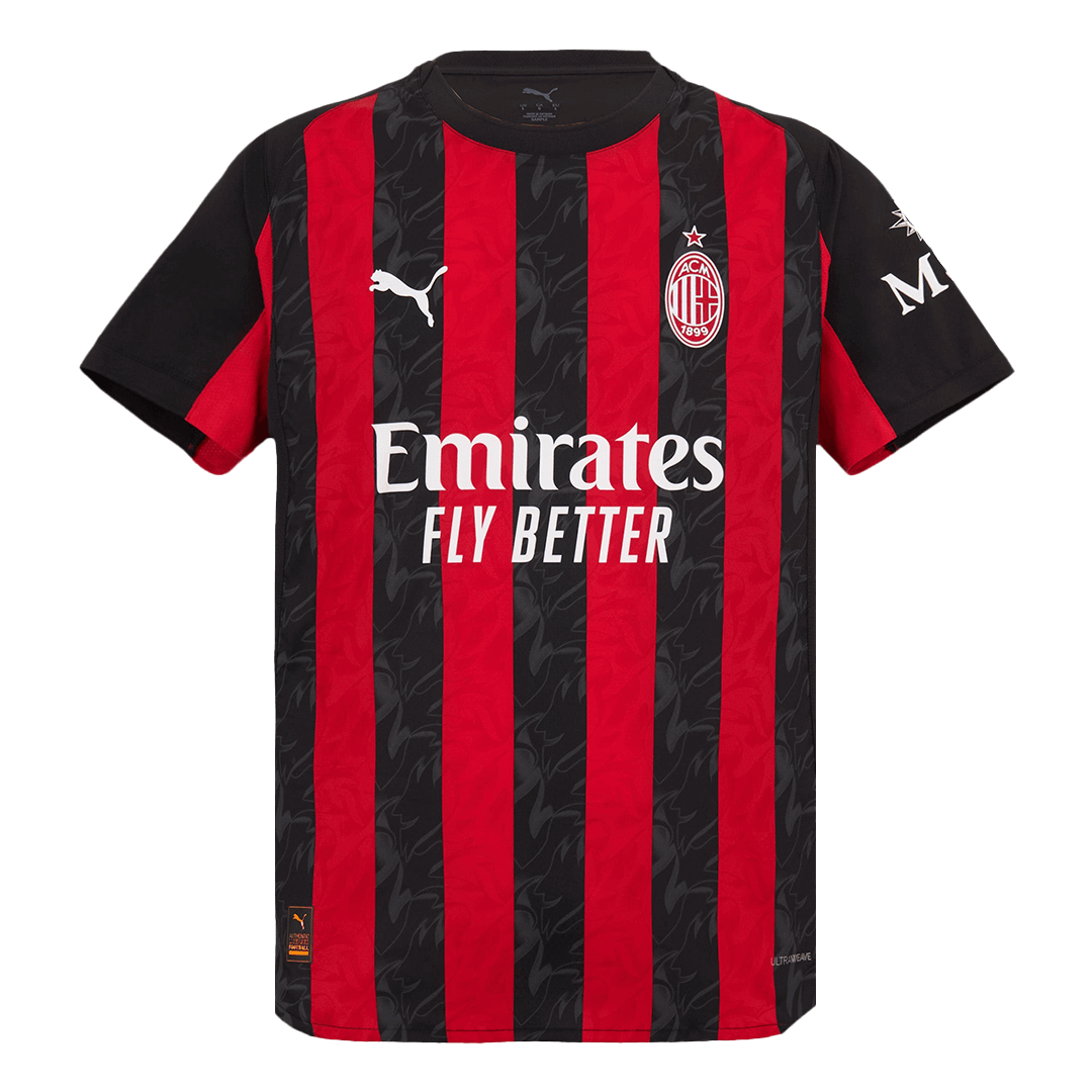 Authentic AC Milan Home Soccer Jersey 2025/26