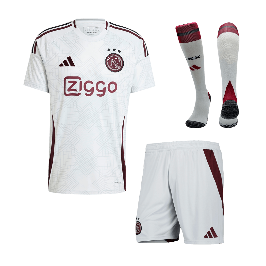 Ajax Third Away Soccer Jersey Kit(Jersey+Shorts+Socks)