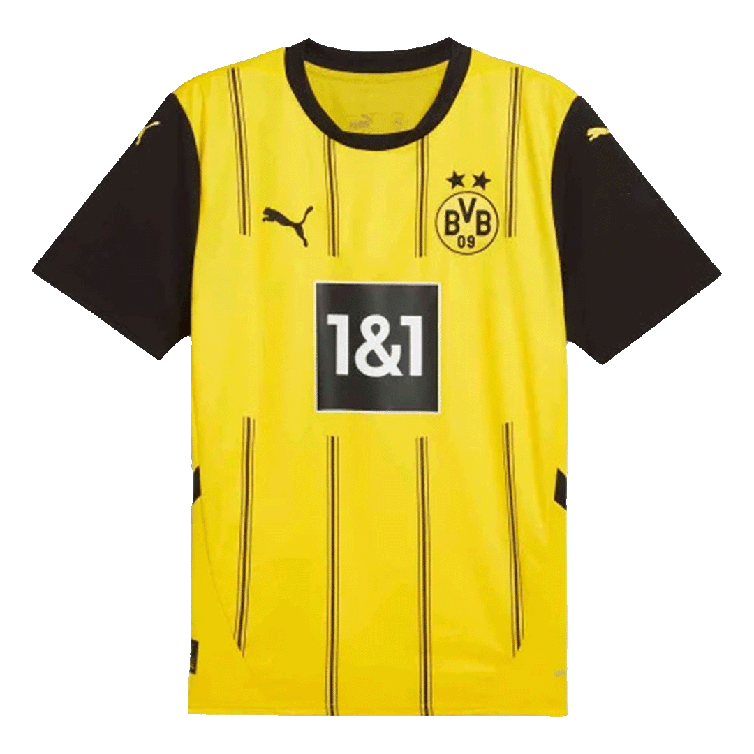Borussia Dortmund Home Soccer Jersey Player Version