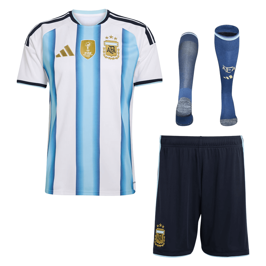 Argentina Home Soccer Jersey Kit(Jersey+Shorts+Socks) 2026