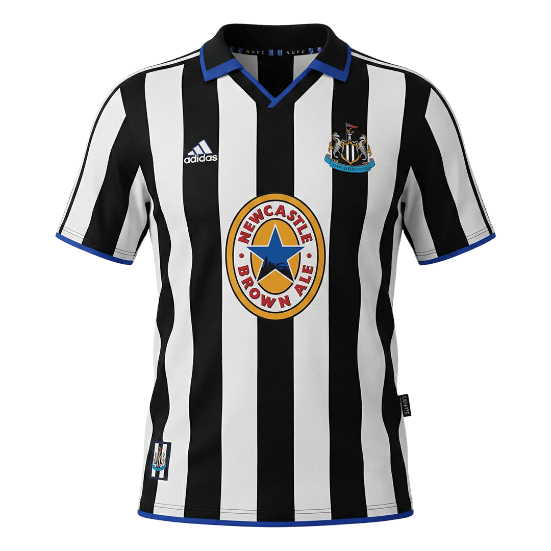 Retro 1999/00 Newcastle United Home Soccer Jersey