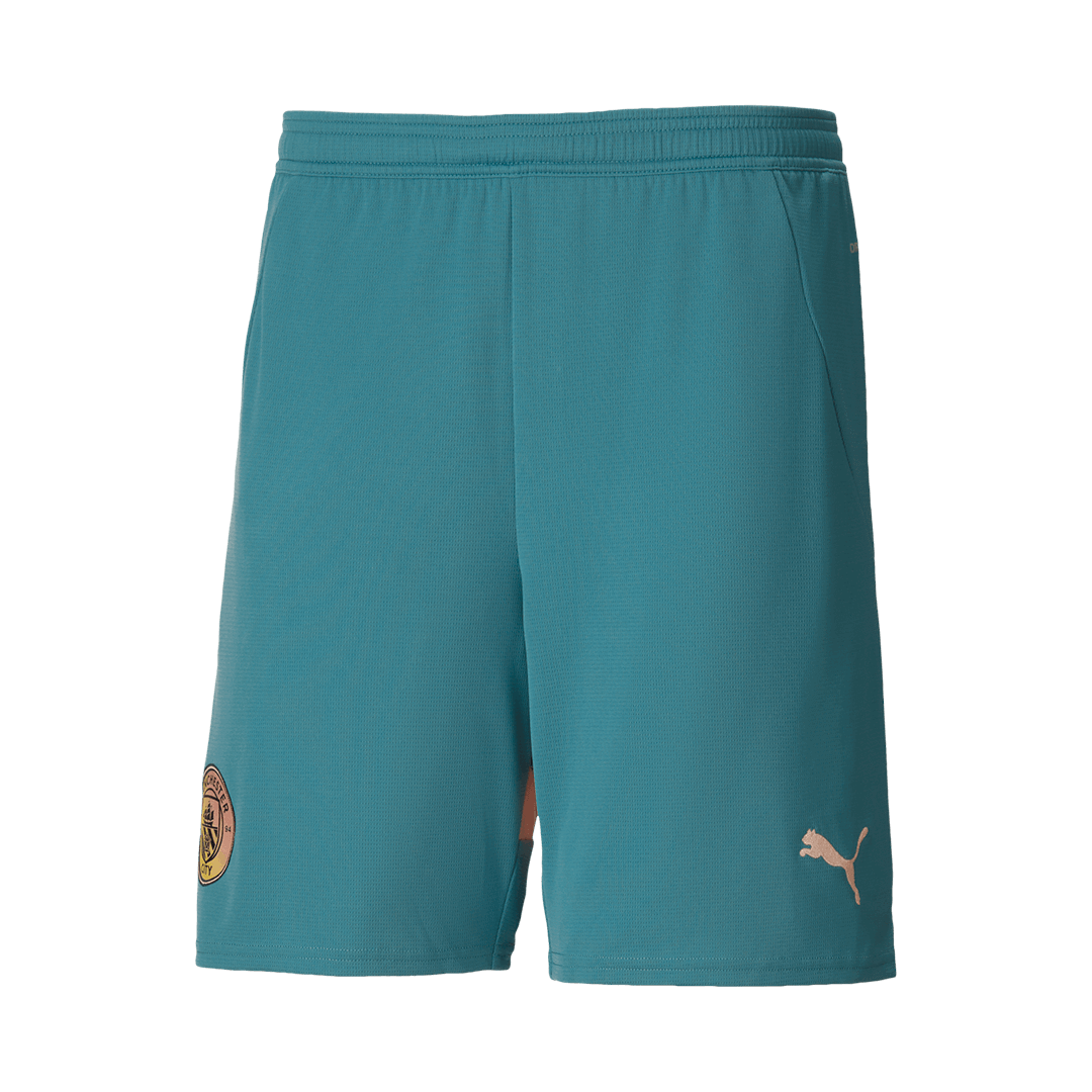 Manchester City Fourth Away Soccer Shorts