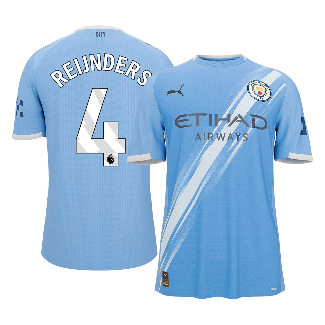 CHERKI #10 Manchester City Home Soccer Jersey 2025/26