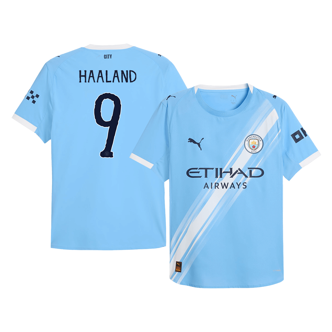 FODEN #47 Manchester City Home Soccer Jersey 2025/26 Player Version