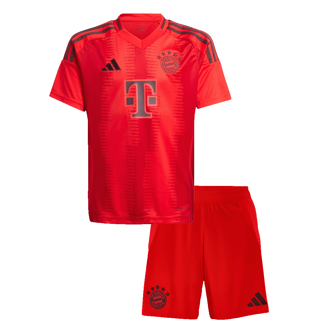Kid's Bayern Munich Home Soccer Jersey Kit(Jersey+Shorts)