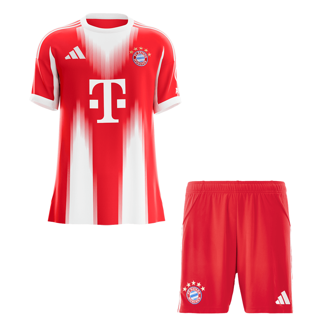 Bayern Munich Home Soccer Jersey Kit(Jersey+Shorts) 2025/26