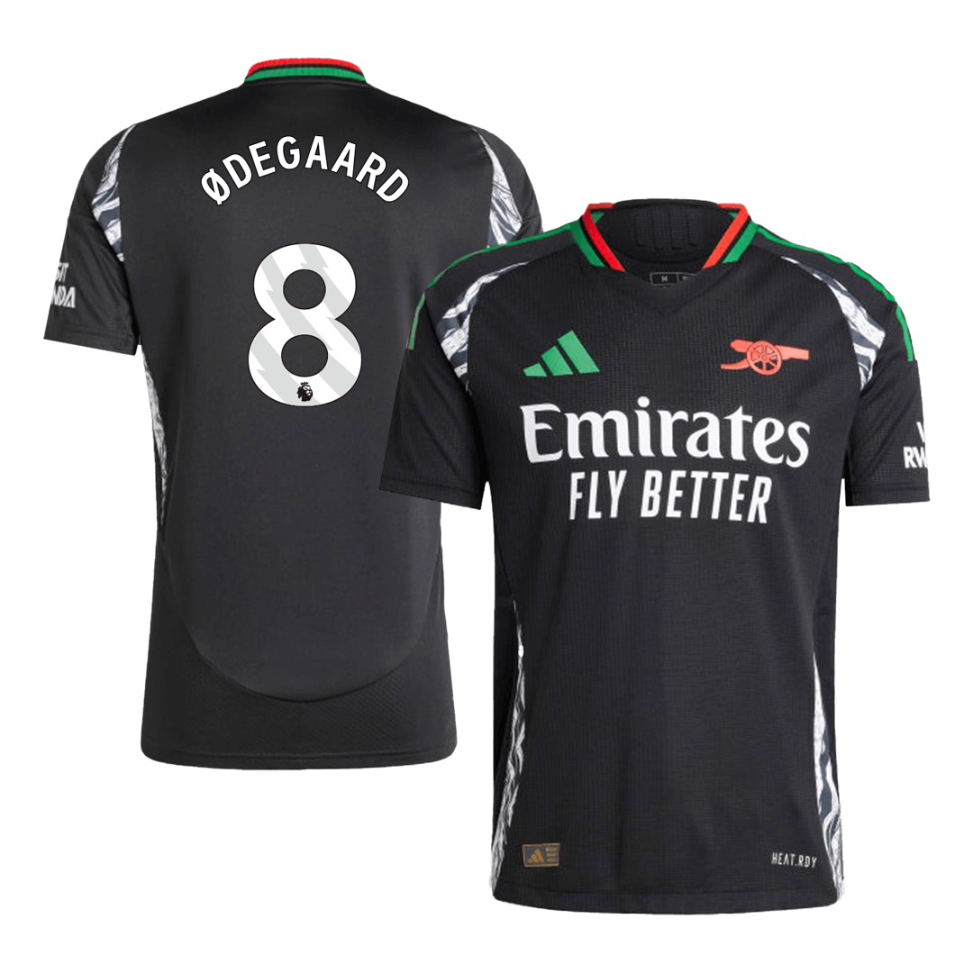ØDEGAARD #8 Arsenal Away Soccer Jersey Player Version
