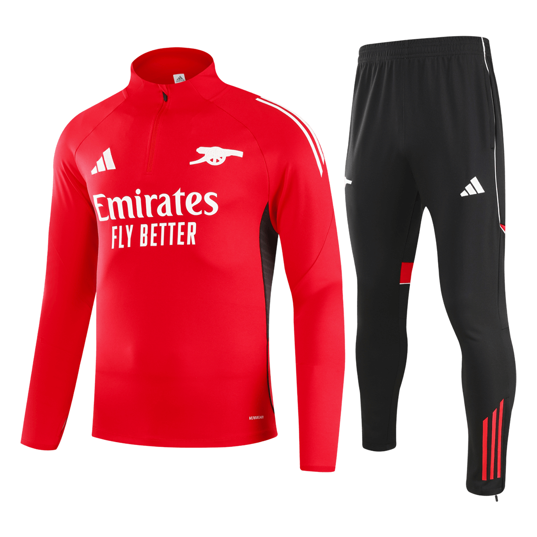 Kid's Arsenal Zipper Sweatshirt Kit(Top+Pants) 2025/26
