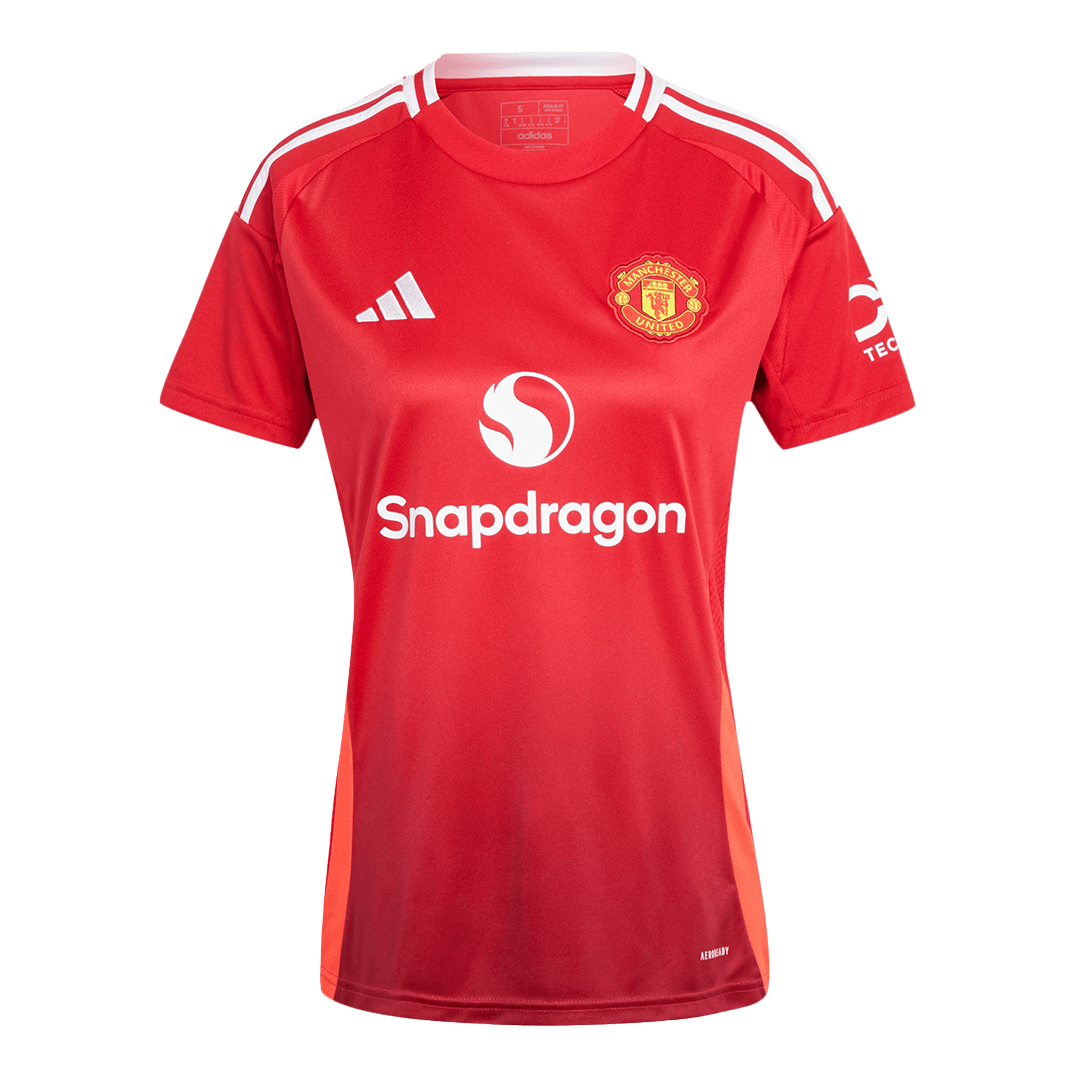 Women's Manchester United Home Soccer Jersey