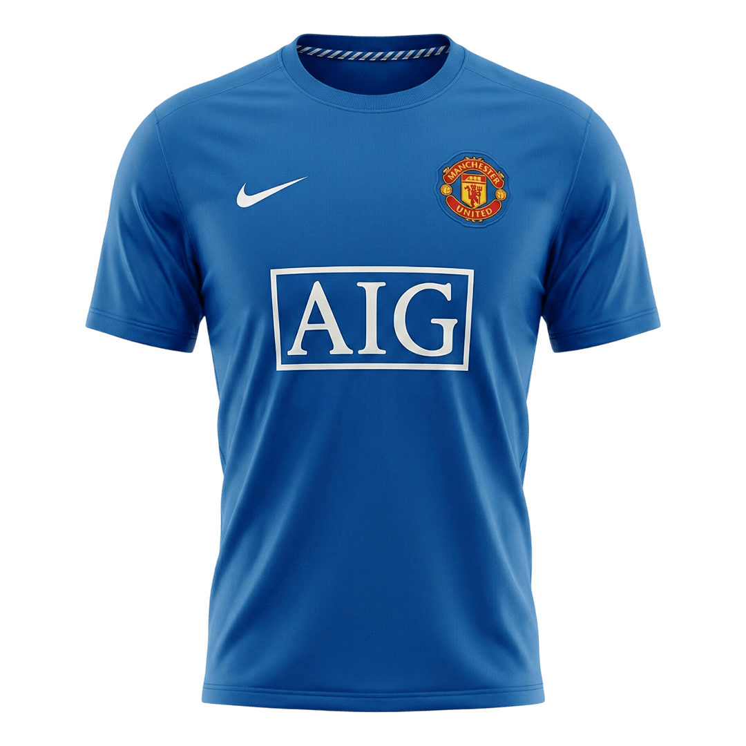 Retro 2008/09 Manchester United Third Away Soccer Jersey