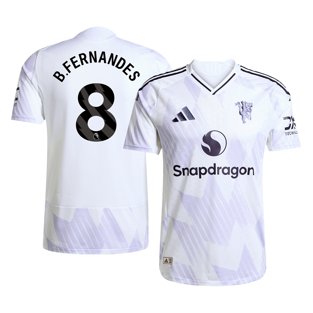 Manchester United Away Soccer Jersey 2025/26 Player Version