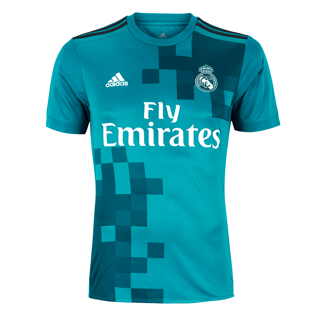 Retro 2017/18 Real Madrid Third Away Soccer Jersey