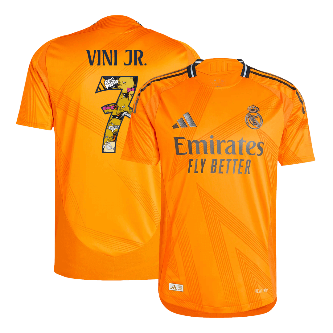 MBAPPÉ #9 Real Madrid Away Soccer Jersey Player Version
