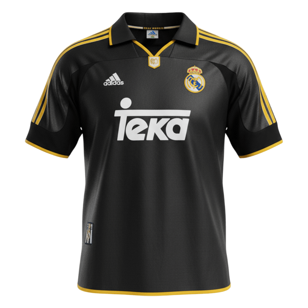 Retro 1999/01 Real Madrid Away Soccer Jersey