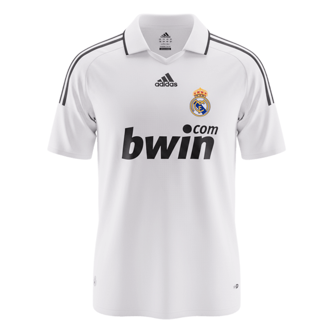 Retro 2008/09 Real Madrid Home Soccer Jersey