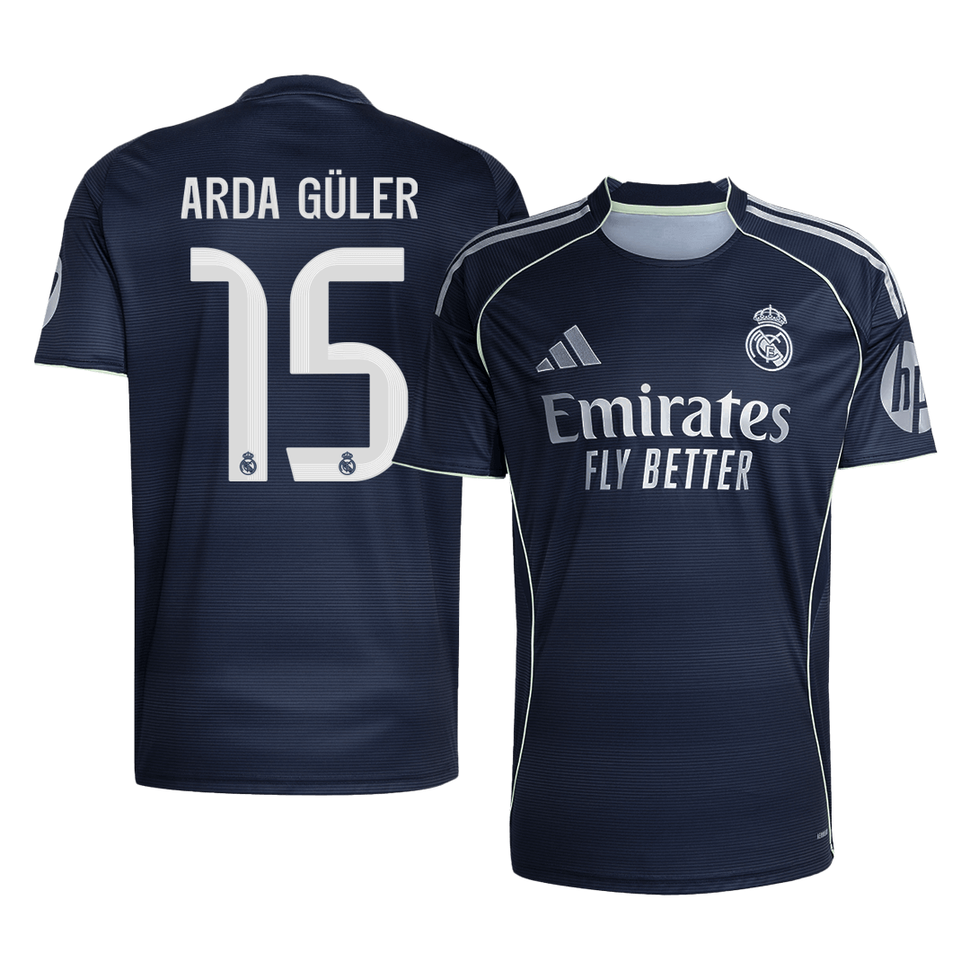 HUIJSEN #24 Real Madrid Away Soccer Jersey 2025/26