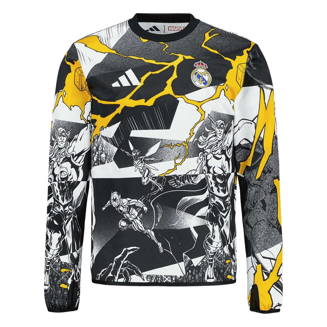 Real Madrid Long Sleeve Soccer Jersey 2025/26