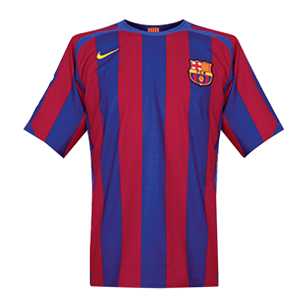Retro 2005/06 Barcelona Home Soccer Jersey