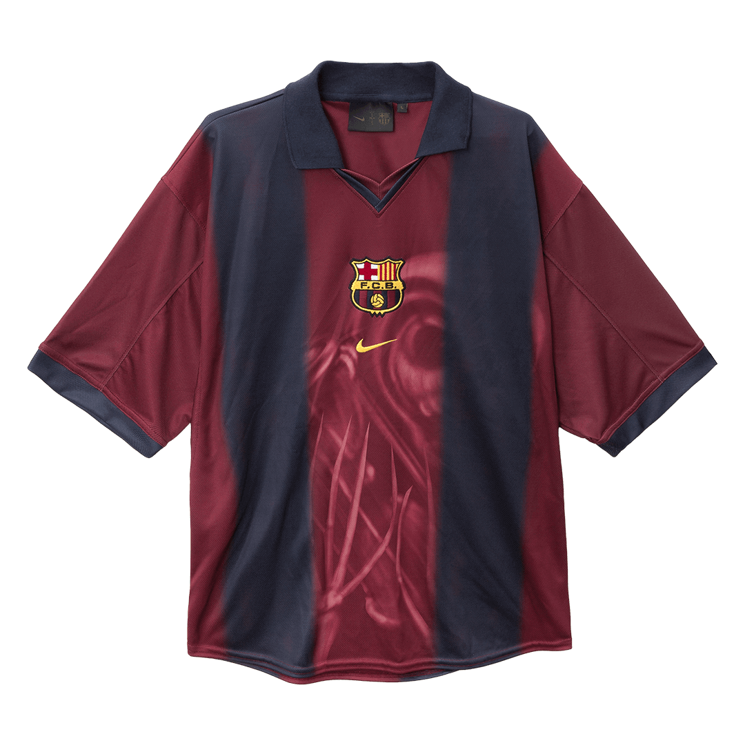 Retro 2000/01 Barcelona Home Soccer Jersey