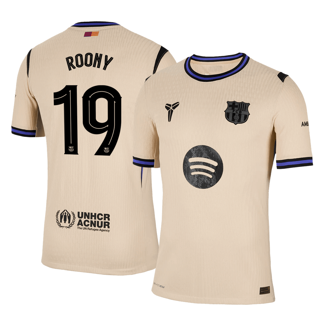 GAVI #6 Barcelona Away Soccer Jersey 2025/26 - UCL Player Version