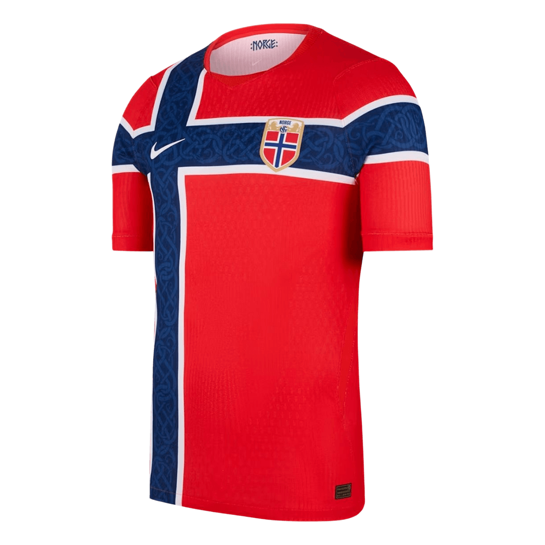 BRAUT HAALAND #9 Norway Home Soccer Jersey 2026 Player Version
