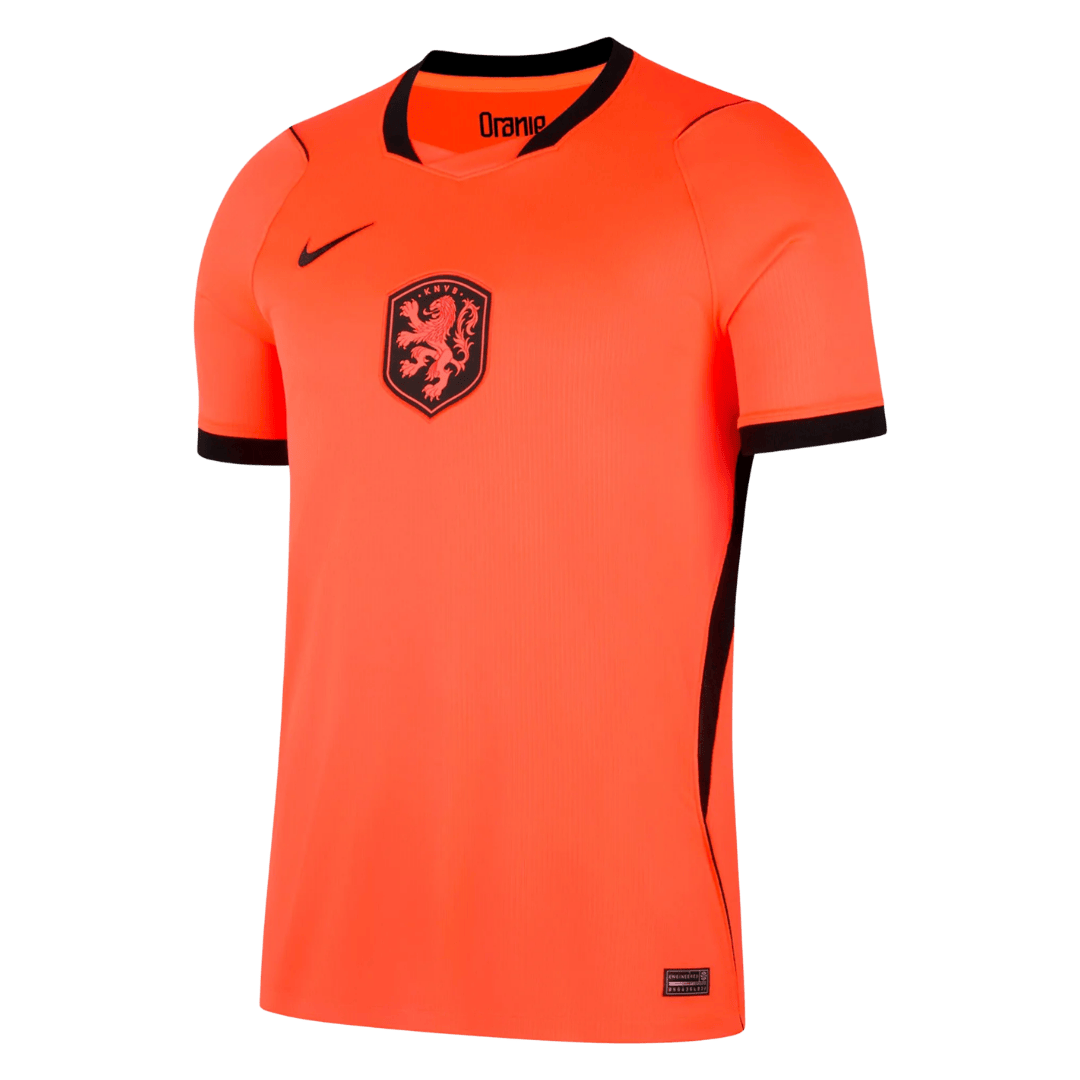 VIRGIL #4 Netherlands Home Soccer Jersey 2026