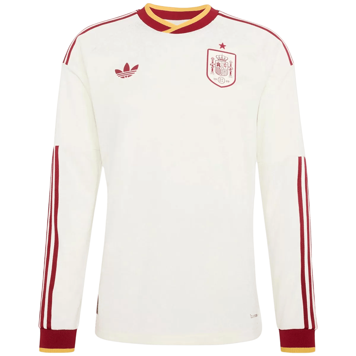 Spain Away Long Sleeve Soccer Jersey 2026