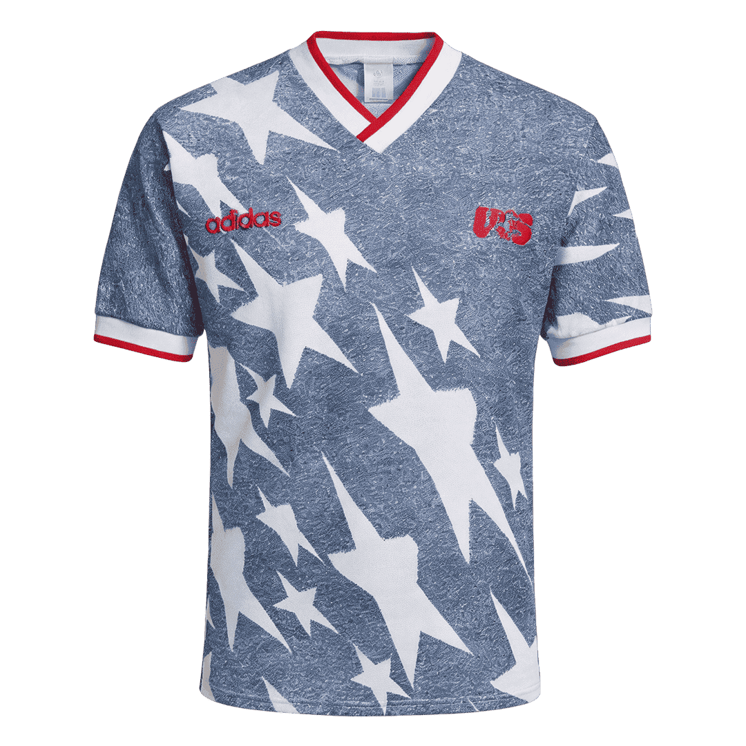 Retro 1994 USA Away Soccer Jersey