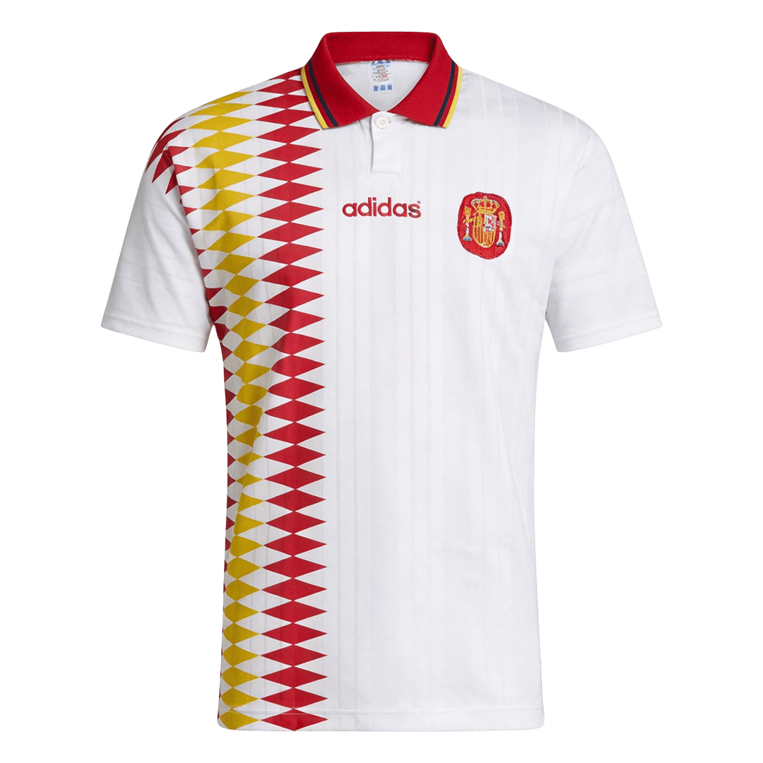 Retro 1994 Spain Away Soccer Jersey