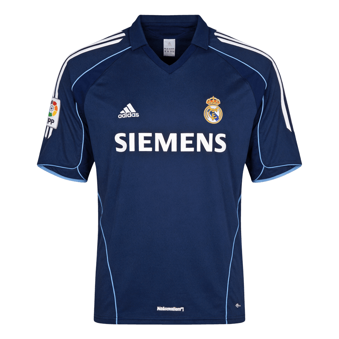 Retro 2005/06 Real Madrid Away Soccer Jersey