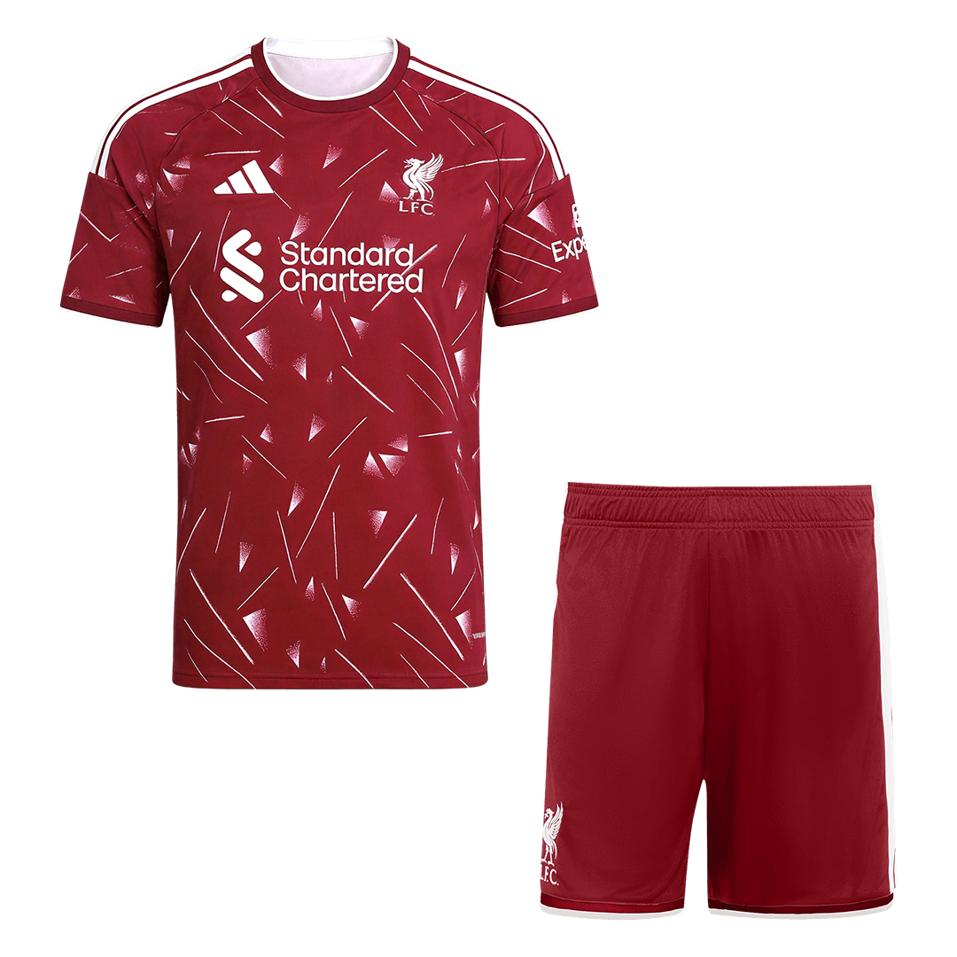 Liverpool Home Soccer Jersey Kit(Jersey+Shorts) 2026/27