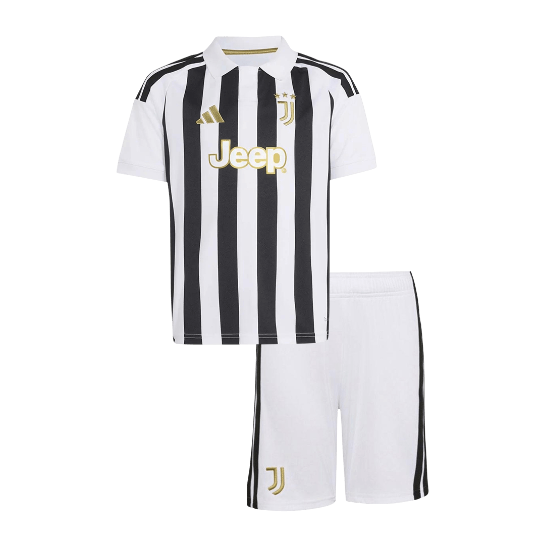 Kid's Juventus Home Soccer Jersey Kit(Jersey+Shorts) 2026/27